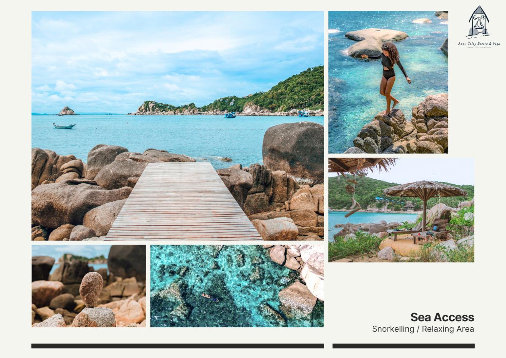 Baan Talay Resort & Yoga 코타오 외부 사진